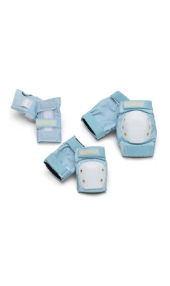 Impala Protective Pad Set Youth Sky Blue/Yellow