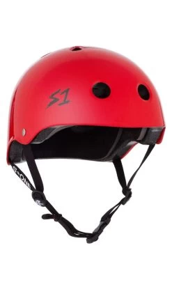 S1 Lifer Helmet Bright Red Gloss