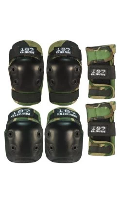 187 Junior Protective Pad Set Camo