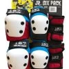187 Junior Protective Pad Set Red/White/Blue
