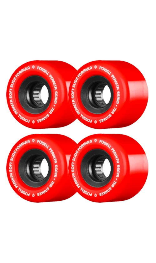 Powell Peralta Ssf Snakes Wheels 75a Red 66mm 3 Powell Peralta Ssf Snakes Wheels 75a Red 66mm - Image 3