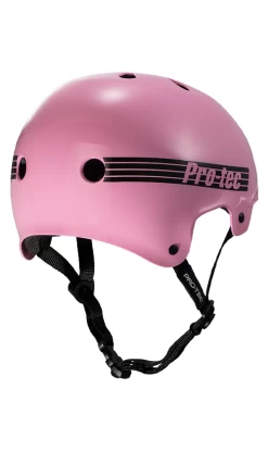 Globe Pro-Tec Old School Certified Helmet Gloss Pink -Trendy Skate Shop 1Pro TecOldSchoolCertifiedHelmetGlossPink