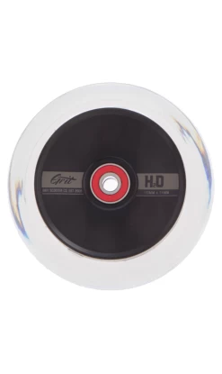 Grit H2O Hollow Core Scooter Wheels 110mm Clear/Black