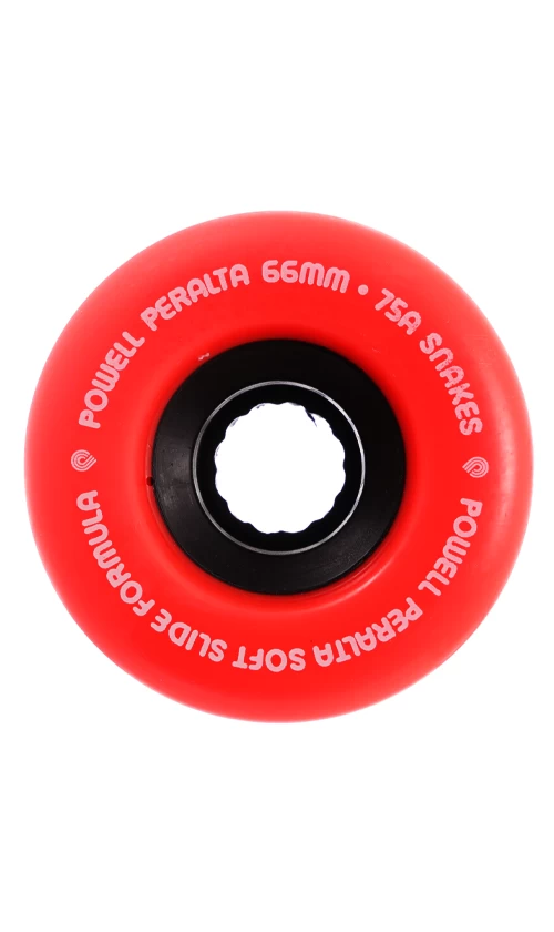 Powell Peralta Ssf Snakes Wheels 75a Red 66mm 1 Powell Peralta Ssf Snakes Wheels 75a Red 66mm