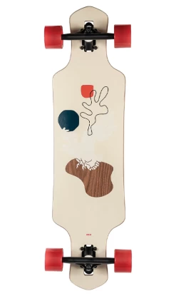 Globe Geminon Walnut/Cockatoo Longboard 35in