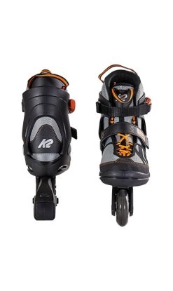 K2 Raider Junior Inline Skates Black/orange -Trendy Skate Shop 55270v3