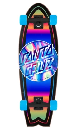 Santa Cruz Iridescent Dot Shark Cruiser 27.7in