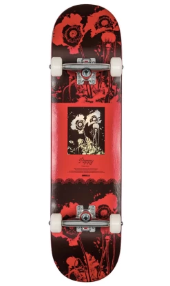 Impala Blossom Poppy Skateboard 8.0in