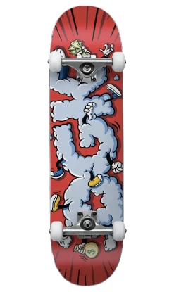 DGK Scraps Red Skateboard 7.75in