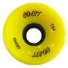 Coast Cruiser Wheels 65mm Yellow