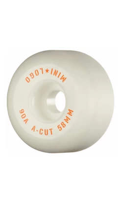 Mini Logo Hybrid A-Cut Wheels 58mm 90a White