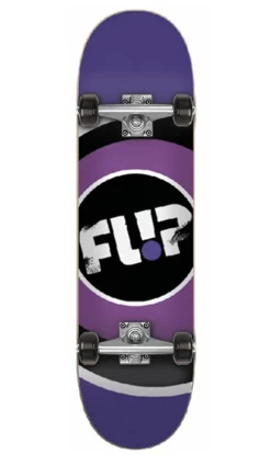Flip Start Logo Purple Skateboard 7.25in
