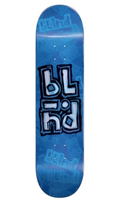 Blind OG Stacked Stamp Blue Deck 8.25in