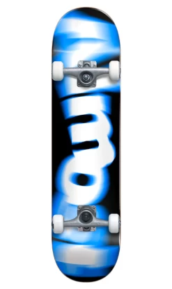 Almost Spin Blur Blue Skateboard 7.625in