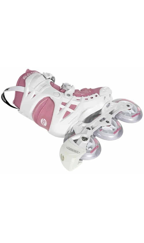 Powerslide Phuzion Argon Rose 100 Ladies Inline Skates 2 Powerslide Phuzion Argon Rose 100 Ladies Inline Skates - Image 2