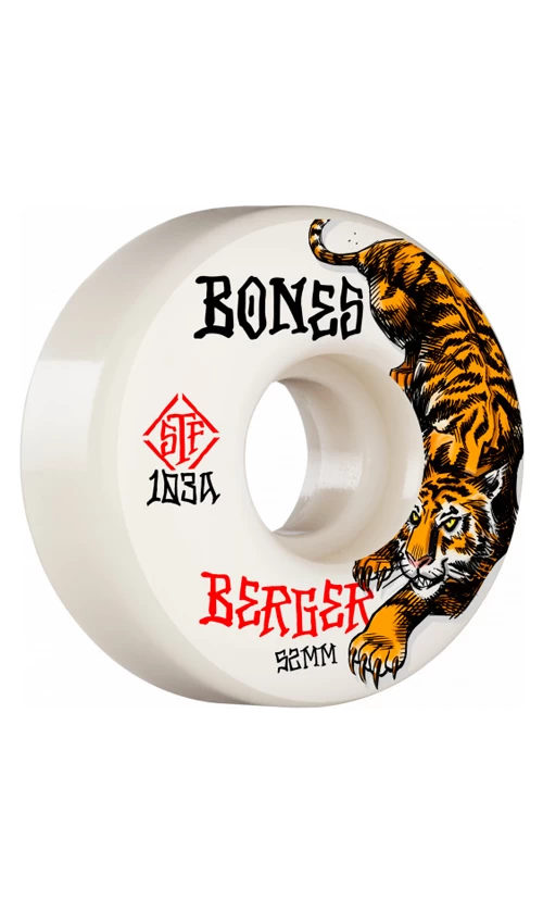 Bones STF Berger The Hunter Wheels 52mm 1 Bones STF Berger The Hunter Wheels 52mm