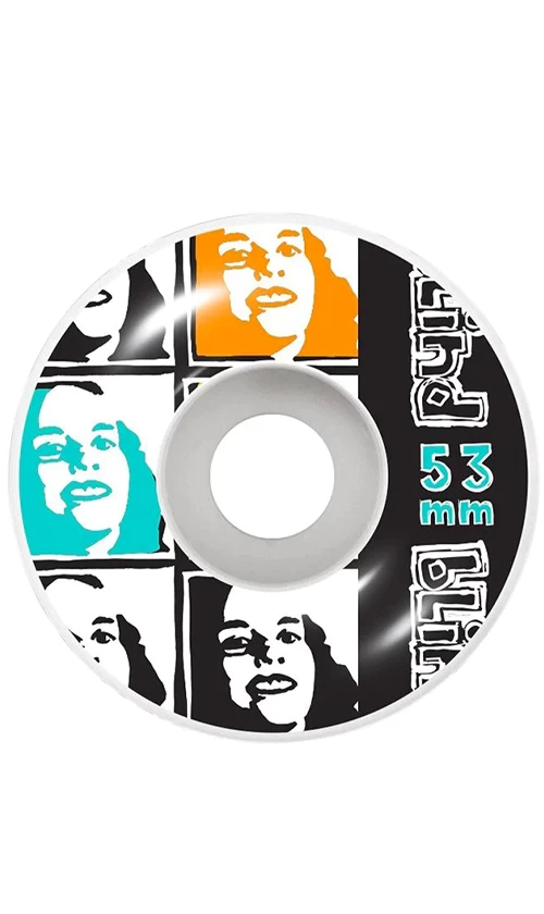 Blind Psychedelic Multi Girl Wheels 53mm 1 Blind Psychedelic Multi Girl Wheels 53mm