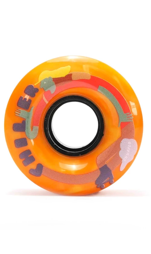 Chuffed Chiller Roller Skate Wheels 8pk Sunny 1 Chuffed Chiller Roller Skate Wheels 8pk Sunny