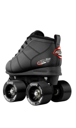 Crazy Rocket Junior Roller Skates Black -Trendy Skate Shop CrazyRocketJuniorBlackv2