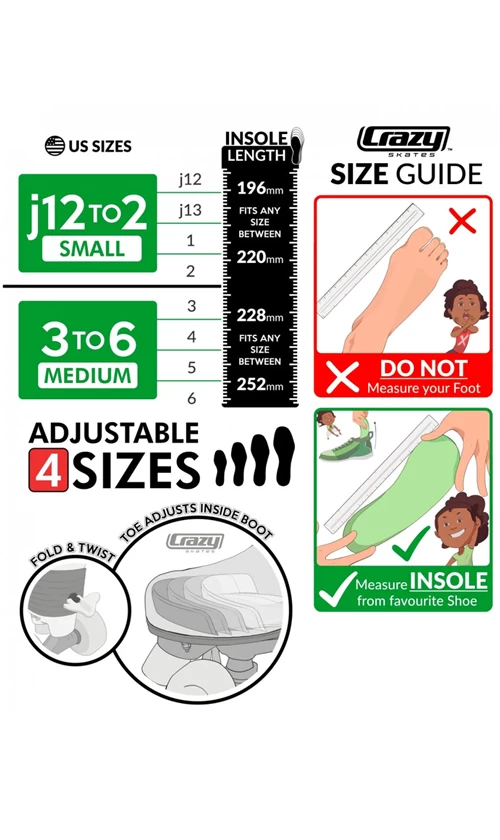 Crazy Glitter Pop Junior Roller Skates Teal 3 Crazy Glitter Pop Junior Roller Skates Teal - Image 3