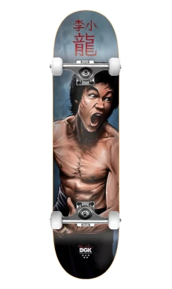 DGK X Bruce Lee No Way As Way Skateboard 7.25in