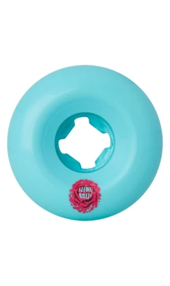Santa Cruz Dressen Vomit Mini Wheels 56mm 97a Turquoise 5 Santa Cruz Dressen Vomit Mini Wheels 56mm 97a Turquoise -Trendy Skate Shop DressenVomitMinis1