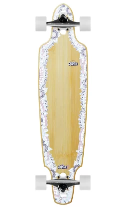 OBfive Em Carey Pastel Drop Through Longboard 38in