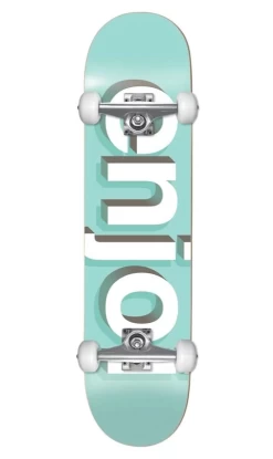 Enjoi Helvetica Neue Skateboard Complete Aqua 8.0in