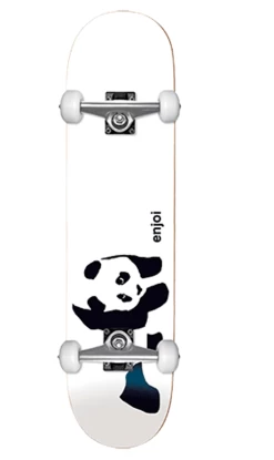 Enjoi Whitey Panda FP Premium Cruiser White 28in