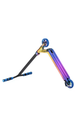 Sacrifice Flyte 100 V2 Scooter Neo Blue -Trendy Skate Shop Flyte100NeoBlue3