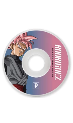 Primitive X Dragon Ball Goku Black Rose Rodriguez Wheels 53mm