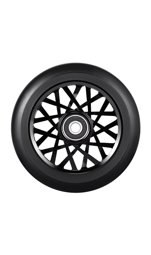 Huoli Sw78 Spoke Scooter Wheels 110mm Black/Black 1 Huoli Sw78 Spoke Scooter Wheels 110mm Black/Black