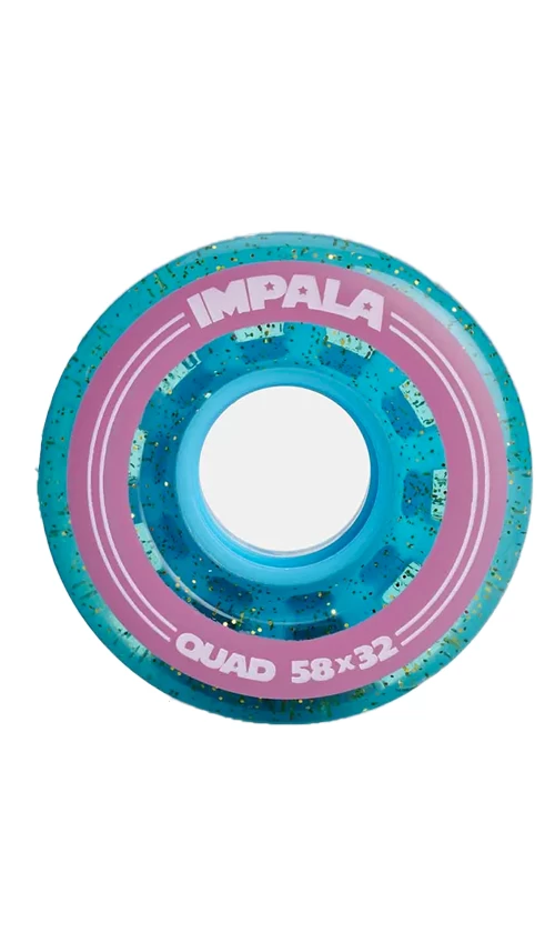 Impala Wheels 4pk 58mm Holographic Glitter 1 Impala Wheels 4pk 58mm Holographic Glitter
