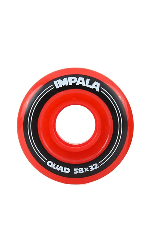 Impala Wheels 4pk 58mm Red 1 Impala Wheels 4pk 58mm Red