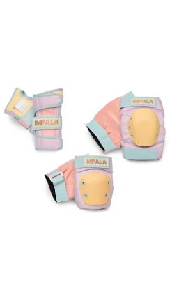 Impala Protective Pad Set Youth Pastel Block