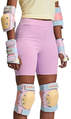Impala Protective Pad Set Youth Pastel Block -Trendy Skate Shop ImpalaYouthPastelBlockv3