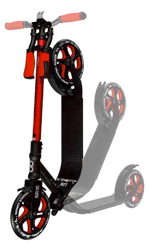 Infinity London City Commuter Scooter Red 2 Infinity London City Commuter Scooter Red - Image 2
