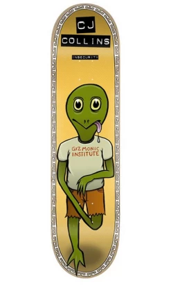 Toy Machine Insecurity CJ Collins Deck 7.75in