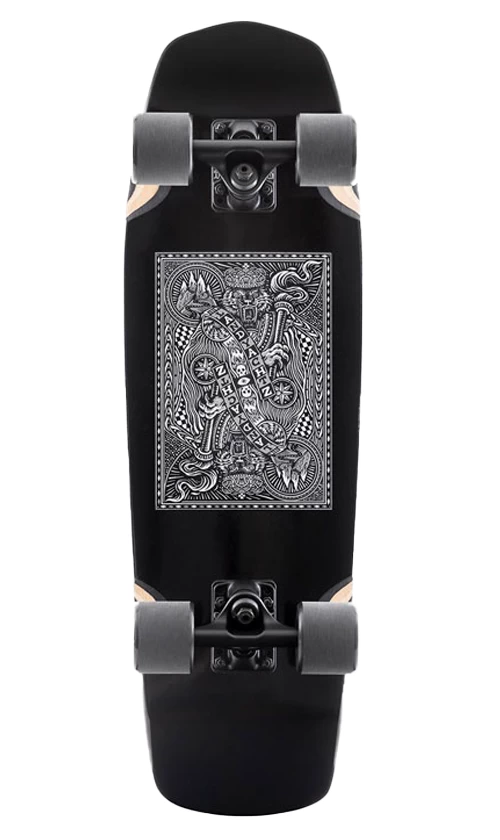 Landyachtz Dinghy Fat Coffin Card Cruiser 28.2in 1 Landyachtz Dinghy Fat Coffin Card Cruiser 28.2in