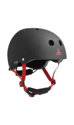 Triple 8 Lil 8 Certified Helmet Black Rubber