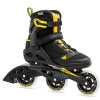 Rollerblade Macroblade 100 3WD Inline Skates Black/Saffron Yellow