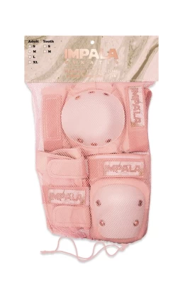 Impala Protective Pad Set Adult Marawa Rose Gold -Trendy Skate Shop MarawaPack