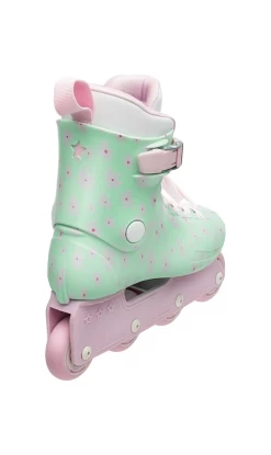 Impala Light Speed Inline Skate Mint Flower Power -Trendy Skate Shop MintFlowerPowerBackdiag
