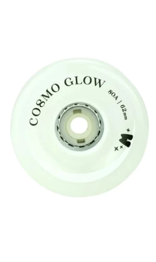 Moxi Cosmo Glow Wheels White Rain Glow Pk4 1 Moxi Cosmo Glow Wheels White Rain Glow Pk4