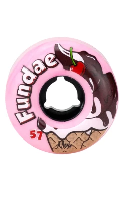 Moxi Fundae Hybrid Wheels Bubblegum Pink 92a