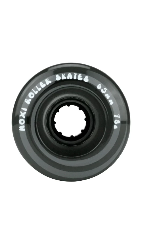 Moxi Gummy Wheels 78a 4pk Black 1 Moxi Gummy Wheels 78a 4pk Black