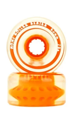 Moxi Gummy Wheels 78a 4pk Orange -Trendy Skate Shop MoxiGummyWheels78a4pkOrange.v2psd