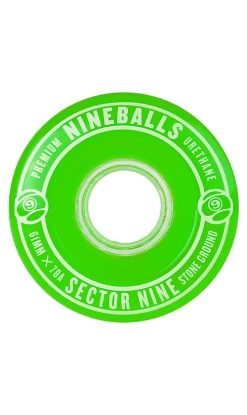 Sector 9 Nineballs Wheels 61mm 78a Green