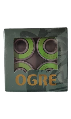 Ogre Hybrid Bearings -Trendy Skate Shop OrgreGreenBearings