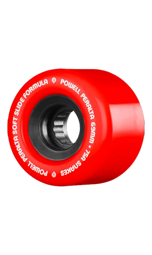 Powell Peralta Ssf Snakes Wheels 75a Red 66mm 2 Powell Peralta Ssf Snakes Wheels 75a Red 66mm - Image 2